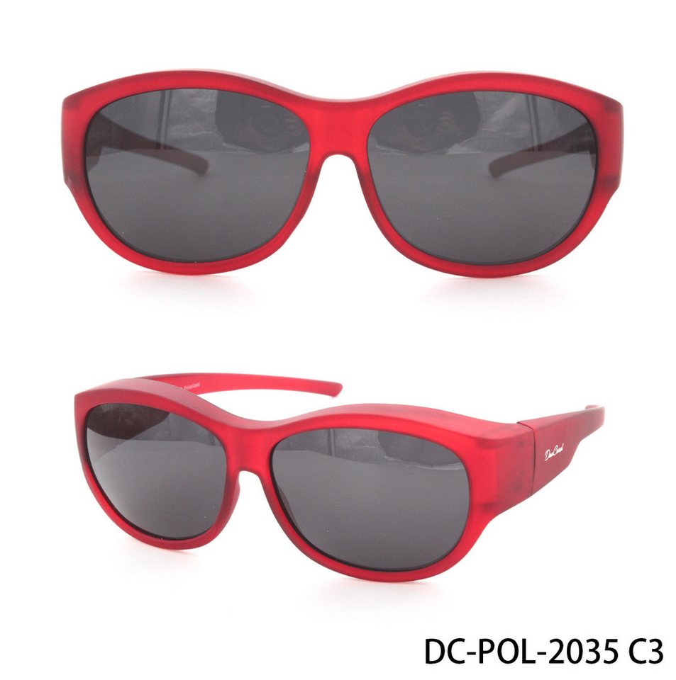 DanCarol Sonnenbrille DC-POL-2035- Überbrille -mit Polarisierte Gläser Die Überbrille, ideal für Brillenträger von DanCarol