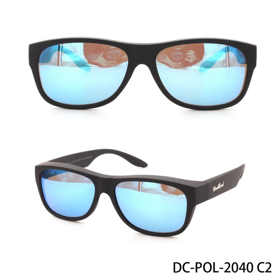 DanCarol Sonnenbrille DC-POL-2040-HI- Überbrillen- mit Polarisierte Gläser Die Überbrille, ideal für Brillenträger von DanCarol