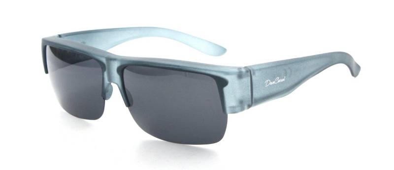 DanCarol Sonnenbrille DC-POL-2061- C4 Grau -Überbrillen-Mit Polarizierte Gläser von DanCarol