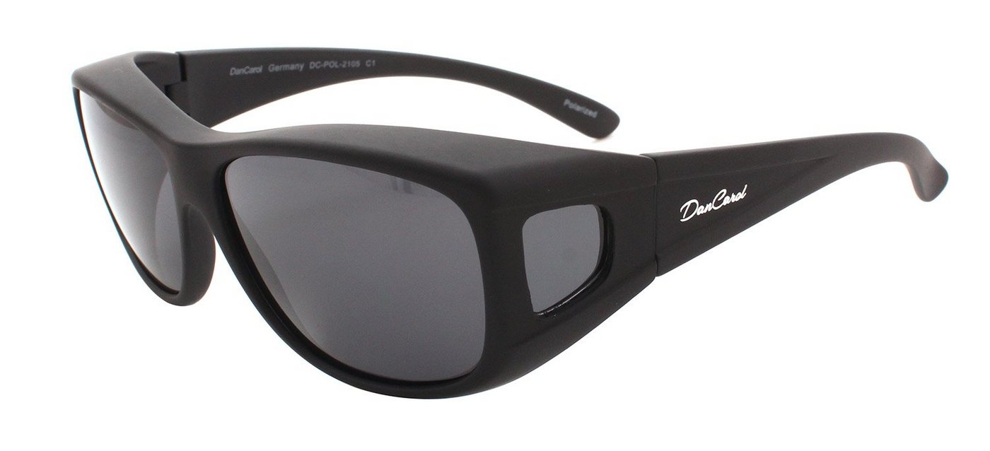 DanCarol Sonnenbrille DC-POL-2105 -C3 Überbrille -Mit Polarisierte Gläser besonderen Schutz vor Licht- und Blendeffekten aller Art! von DanCarol