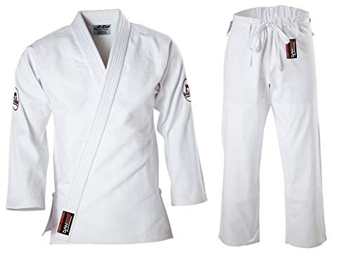DanRho Fight JJ 550 BJJ Anzug Pearl Wave Brazilian Jiu-Jitsu Gi für Damen & Herren IBJJF Approved von DanRho