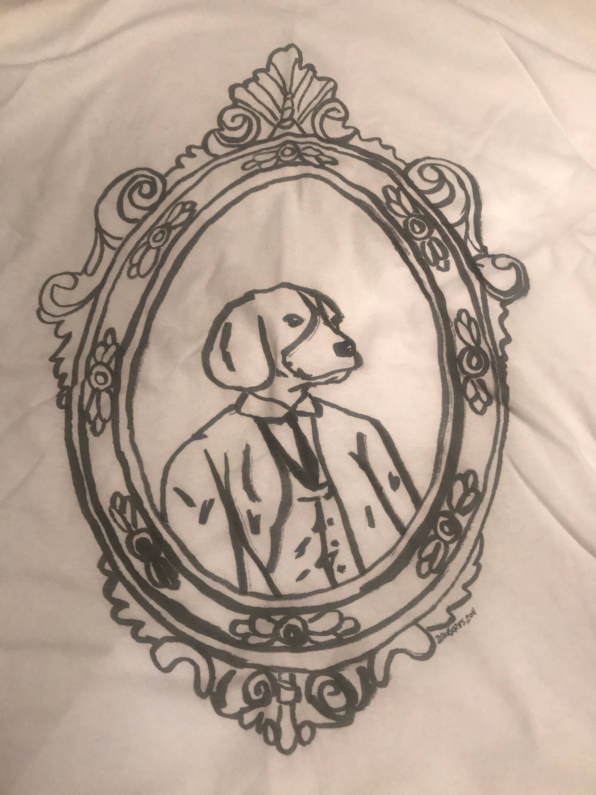 Cynocephaly Porträt-T-Shirt Cynocephaly Porträt-T-Shirt von DanRobertsArt