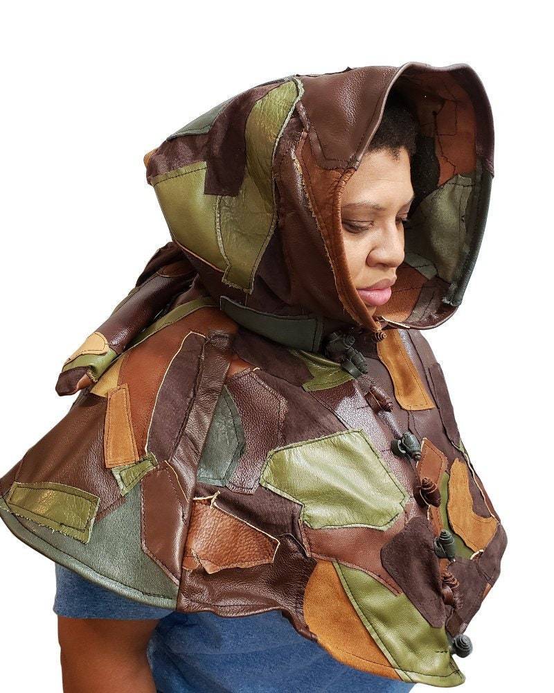 Patchwork Leder Haube Patchwork Leder Haube von DanTheLefty