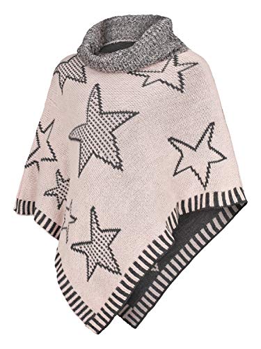 DANAEST Kinder Mädchen Poncho (567), Farbe:Rosa, 14 Jahre von DANAEST