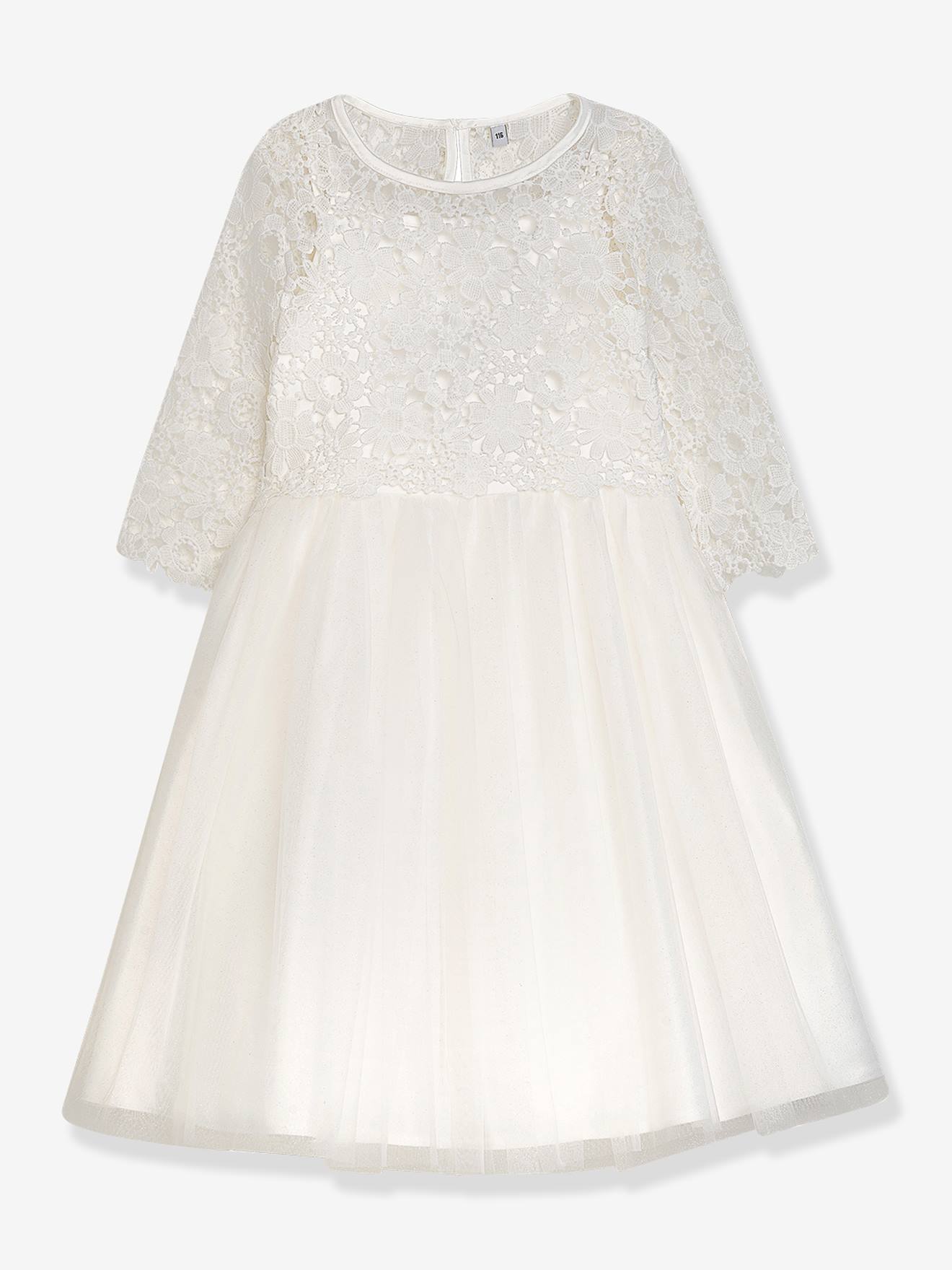 Festliches Kleid DISABEL mit Spitze und Glitzertüllrock Mädchen DANAMADE von Danamade