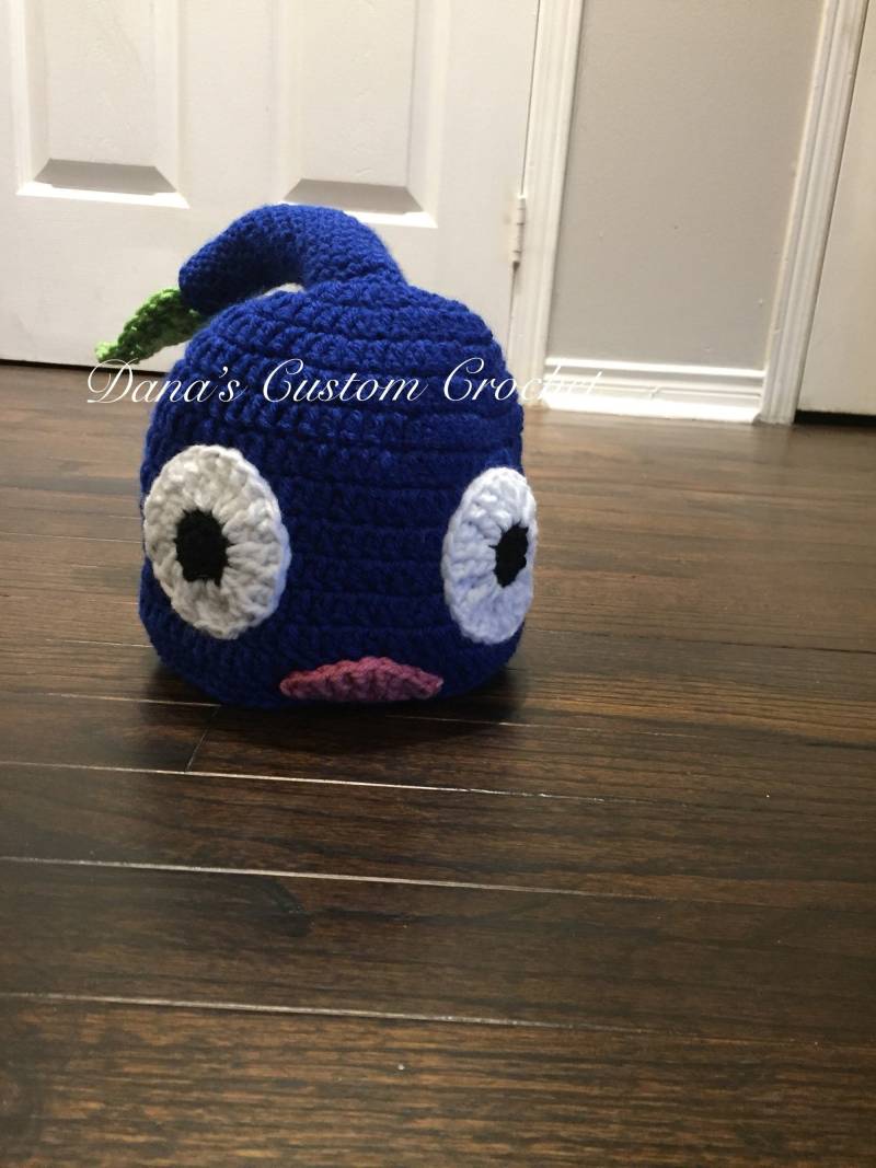 Pikmin Hut Gehäkelt - Foto Requisite Frühling -Handmade -Geschenk -Kids -Baby -Charakter -Kinder -Unikat von DanasCrochetShop