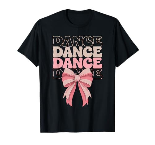 Dance Coquette Bow Süßes Teenager-Mädchen T-Shirt von Dance Coquette