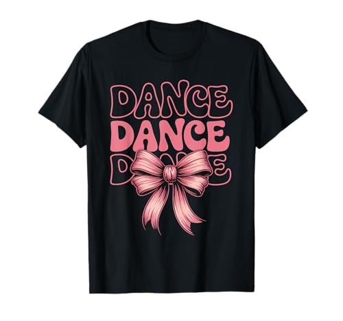 Dance Coquette Bow Süßes Teenie-Mädchen Tanzende Mama T-Shirt Dance Coquette Bow Süßes Teenie-Mädchen Tanzende Mama T-Shirt von Dance Coquette