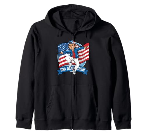 USA National Dance Day Geschenk für Tänzer Männer Jungen Kinder Ehemann Kapuzenjacke USA National Dance Day Geschenk für Tänzer Männer Jungen Kinder Ehemann Kapuzenjacke von Dance Lover Dancing Competition Graphic Design