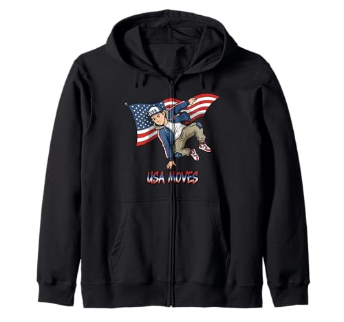 USA National Dance Day Geschenk für Tänzer Männer Jungen Kinder Ehemann Kapuzenjacke USA National Dance Day Geschenk für Tänzer Männer Jungen Kinder Ehemann Kapuzenjacke von Dance Lover Dancing Competition Graphic Design