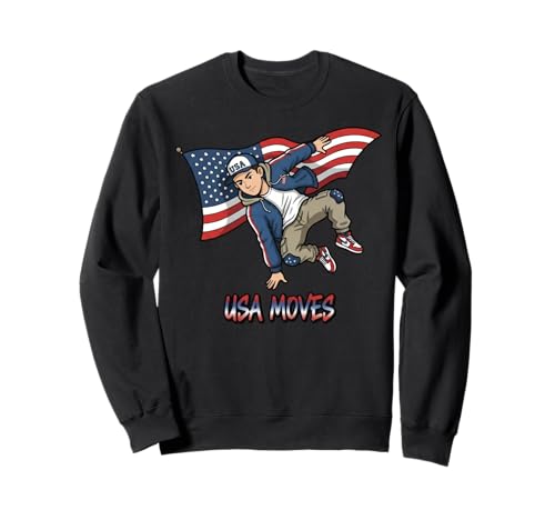 USA National Dance Day Geschenk für Tänzer Männer Jungen Kinder Ehemann Sweatshirt USA National Dance Day Geschenk für Tänzer Männer Jungen Kinder Ehemann Sweatshirt von Dance Lover Dancing Competition Graphic Design