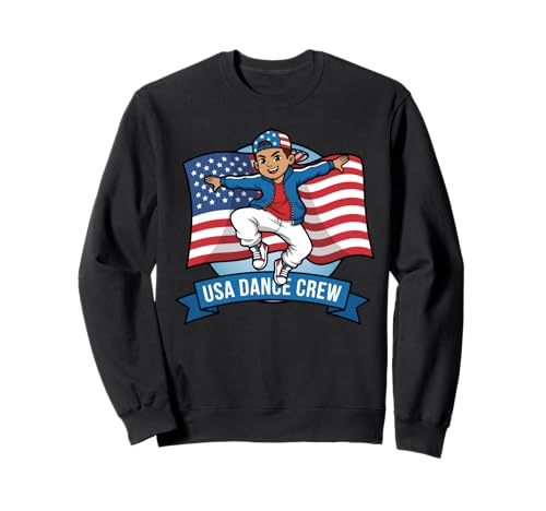 USA National Dance Day Geschenk für Tänzer Männer Jungen Kinder Ehemann Sweatshirt USA National Dance Day Geschenk für Tänzer Männer Jungen Kinder Ehemann Sweatshirt von Dance Lover Dancing Competition Graphic Design
