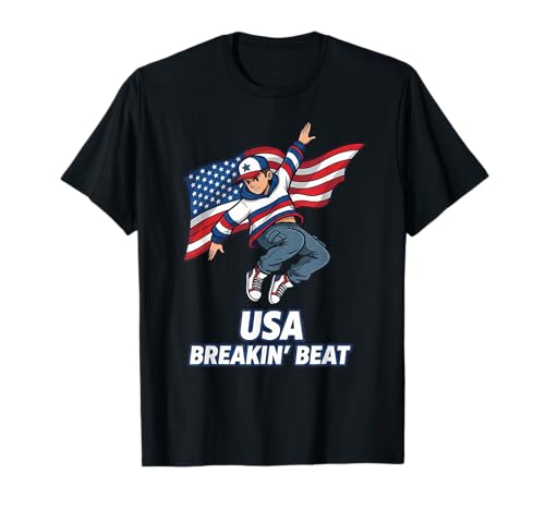 USA National Dance Day Geschenk für Tänzer Männer Jungen Kinder Ehemann T-Shirt USA National Dance Day Geschenk für Tänzer Männer Jungen Kinder Ehemann T-Shirt von Dance Lover Dancing Competition Graphic Design