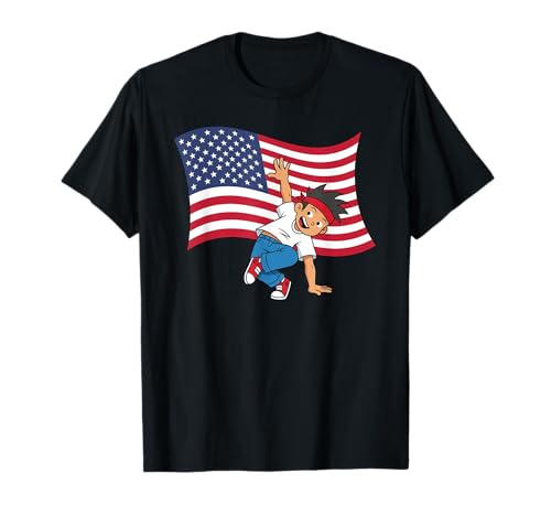 USA National Dance Day Geschenk für Tänzer Männer Jungen Kinder Ehemann T-Shirt USA National Dance Day Geschenk für Tänzer Männer Jungen Kinder Ehemann T-Shirt von Dance Lover Dancing Competition Graphic Design