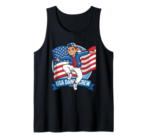 USA National Dance Day Geschenk für Tänzer Männer Jungen Kinder Ehemann Tank Top USA National Dance Day Geschenk für Tänzer Männer Jungen Kinder Ehemann Tank Top von Dance Lover Dancing Competition Graphic Design