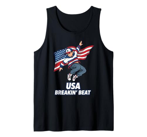 USA National Dance Day Geschenk für Tänzer Männer Jungen Kinder Ehemann Tank Top USA National Dance Day Geschenk für Tänzer Männer Jungen Kinder Ehemann Tank Top von Dance Lover Dancing Competition Graphic Design