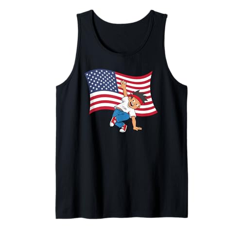 USA National Dance Day Geschenk für Tänzer Männer Jungen Kinder Ehemann Tank Top USA National Dance Day Geschenk für Tänzer Männer Jungen Kinder Ehemann Tank Top von Dance Lover Dancing Competition Graphic Design