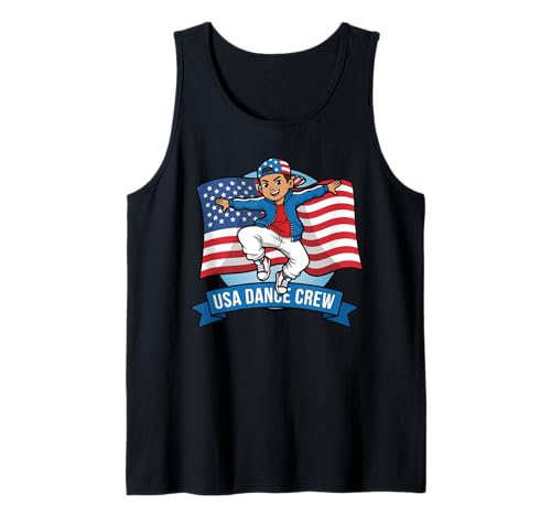 USA National Dance Day Geschenk für Tänzer Männer Jungen Kinder Ehemann Tank Top USA National Dance Day Geschenk für Tänzer Männer Jungen Kinder Ehemann Tank Top von Dance Lover Dancing Competition Graphic Design