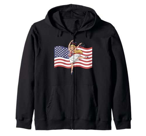 USA National Dance Day Geschenk für Tänzerin, Frauen, Mädchen, Mutter, Ehefrau Kapuzenjacke USA National Dance Day Geschenk für Tänzerin, Frauen, Mädchen, Mutter, Ehefrau Kapuzenjacke von Dance Lover Dancing Competition Graphic Design
