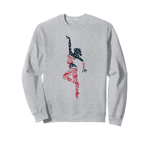 USA National Dance Day Geschenk für Tänzerin, Frauen, Mädchen, Mutter, Ehefrau Sweatshirt USA National Dance Day Geschenk für Tänzerin, Frauen, Mädchen, Mutter, Ehefrau Sweatshirt von Dance Lover Dancing Competition Graphic Design