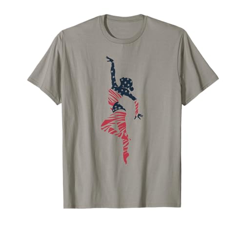 USA National Dance Day Geschenk für Tänzerin, Frauen, Mädchen, Mutter, Ehefrau T-Shirt USA National Dance Day Geschenk für Tänzerin, Frauen, Mädchen, Mutter, Ehefrau T-Shirt von Dance Lover Dancing Competition Graphic Design