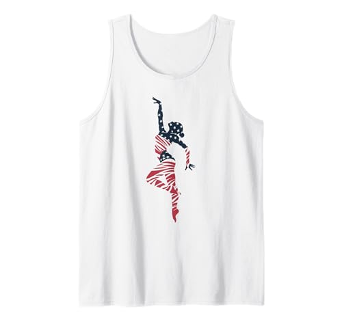 USA National Dance Day Geschenk für Tänzerin, Frauen, Mädchen, Mutter, Ehefrau Tank Top USA National Dance Day Geschenk für Tänzerin, Frauen, Mädchen, Mutter, Ehefrau Tank Top von Dance Lover Dancing Competition Graphic Design
