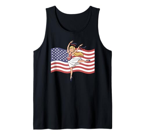 USA National Dance Day Geschenk für Tänzerin, Frauen, Mädchen, Mutter, Ehefrau Tank Top USA National Dance Day Geschenk für Tänzerin, Frauen, Mädchen, Mutter, Ehefrau Tank Top von Dance Lover Dancing Competition Graphic Design