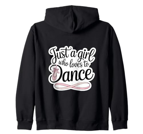 Nur EIN Mädchen, das gerne Tanzt, zum Nationalfeiertag, Mädchen, Frauen Kapuzenjacke von Dance Lover Dancing Girl Cute Teen Girls