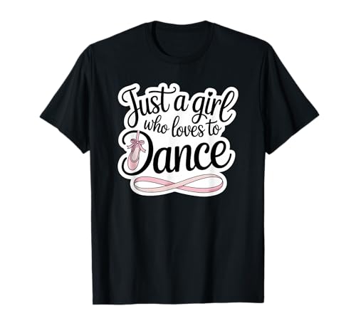 Nur EIN Mädchen, das gerne Tanzt, zum Nationalfeiertag, Mädchen, Frauen T-Shirt von Dance Lover Dancing Girl Cute Teen Girls
