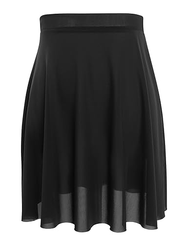 DanceDaily Ballettrock für Erwachsene, weiches Netzgewebe, Tanzröcke, elastische Taille, Ballerina-Kleidung, Schwarz, Mittel DanceDaily Ballettrock für Erwachsene, weiches Netzgewebe, Tanzröcke, elastische Taille, Ballerina-Kleidung, Schwarz, Mittel von DanceDaily