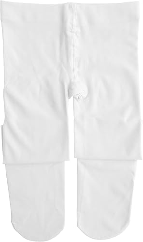 Dancina Mädchen Ballett Strumpfhose Ultra-Stretch Mikrofaser S (104-122) Weiß von Dancina