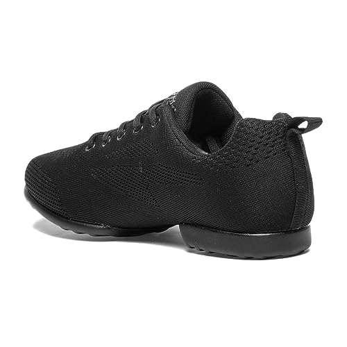 Dancing Queens Rumpf 1567 Zuma Tanzsneaker in Schwarz inkl. Tanzschuhsäckchen von Dancing Queens