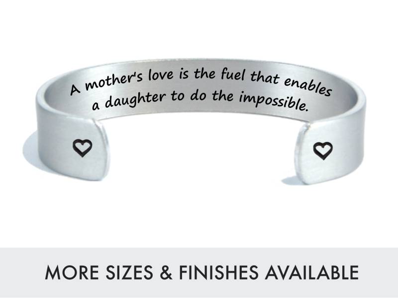 Mutter Tochter Geschenk Armband | Mama Geburtstag Die Liebe Einer Ist Der Stoff, Ermöglicht, Das Unmögliche Zu Machen Mutter Tochter Geschenk Armband | Mama Geburtstag Die Liebe Einer Ist Der Stoff, Ermöglicht, Das Unmögliche Zu Machen von DandLDesigns4U
