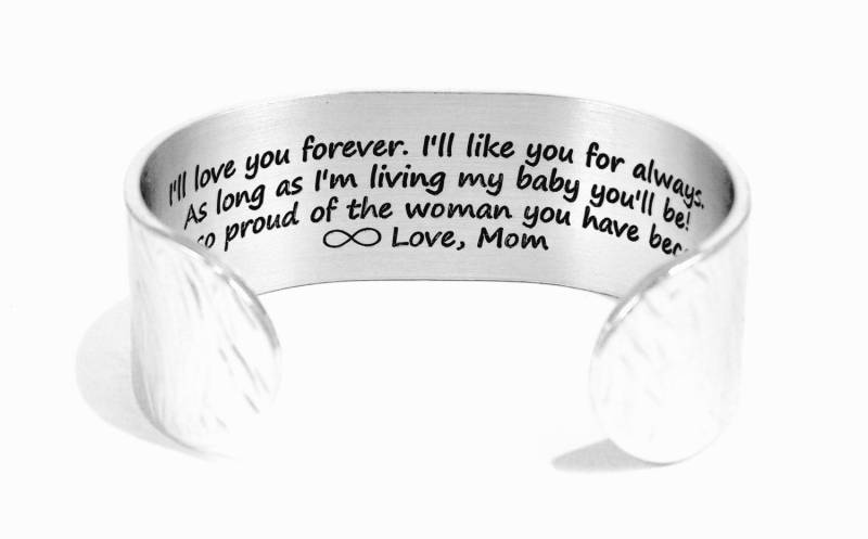 Mutter Tochter Geschenke | Ich Werde Dich Für Immer Lieben Mögen Solange Ich Lebe Mein Baby Du Bist Geschenk von DandLDesigns4U