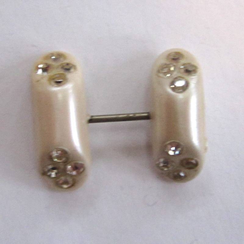 Circa 1930Er Jahre Zelluloid Kunststoff Strass Hutnadel von DandLVintage