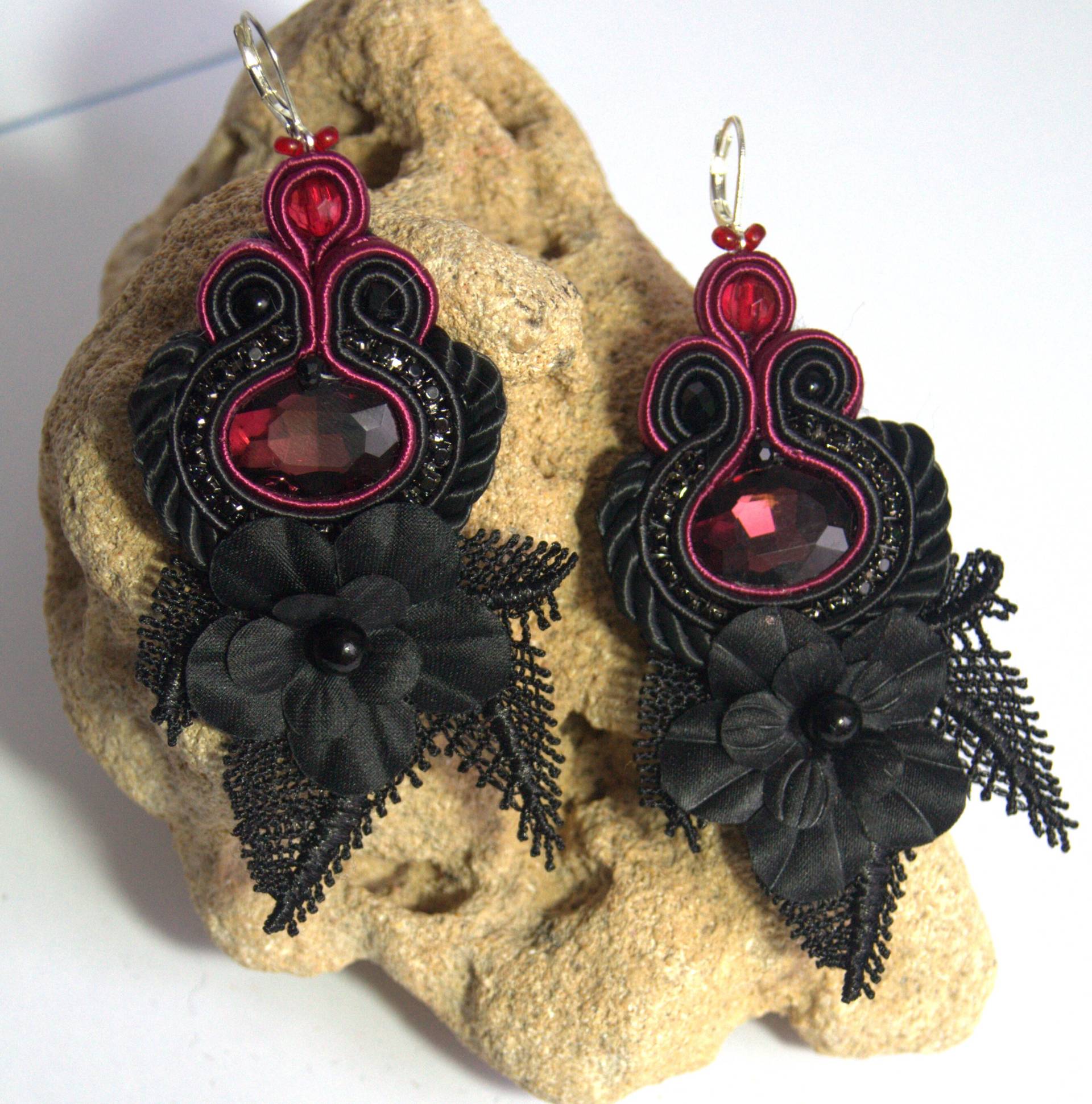 Elegant Soutache Ohrringe von DandaArtBijoux