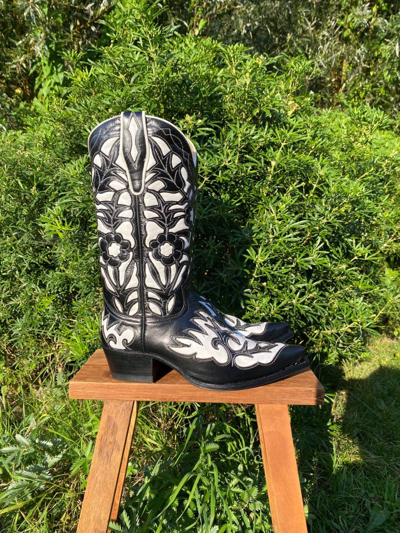 Western Cabra Boots Schwarz - Deadstock von Dandelie