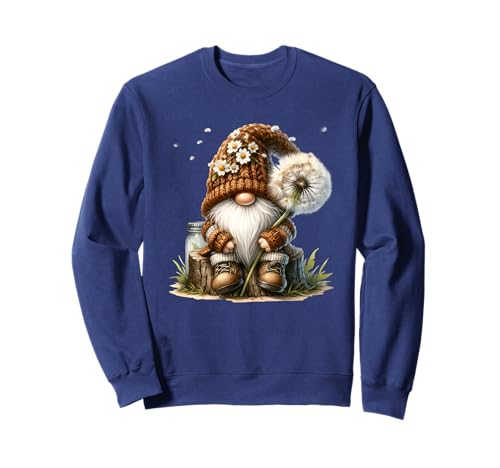 Dandelion Spring GNOME Graphic for Women with Daisy Flowers Sweatshirt Dandelion Spring GNOME Graphic for Women with Daisy Flowers Sweatshirt von Dandelion Flowers Spring Gnome Gifts For Women