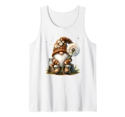 Dandelion Spring GNOME Graphic for Women with Daisy Flowers Tank Top Dandelion Spring GNOME Graphic for Women with Daisy Flowers Tank Top von Dandelion Flowers Spring Gnome Gifts For Women