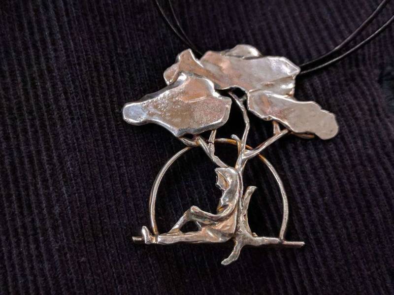 Neumond Anhänger Neumond Anhänger von DandelionForge