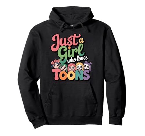Dandy's Girl Who Loves Toons - Lustiger Geburtstag Pullover Hoodie Dandy's Girl Who Loves Toons - Lustiger Geburtstag Pullover Hoodie von Dandys Birthday World