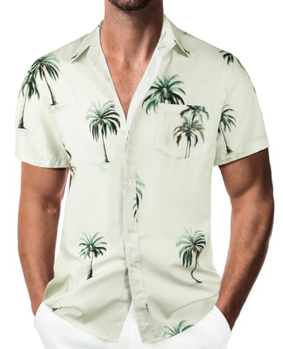 Danfiki Hawaiihemd Herren Hemd Kurzarm Sommerhemd Herren Freizeithemden Blumen Urlaub Strand Hemd Regular Fit Danfiki Hawaiihemd Herren Hemd Kurzarm Sommerhemd Herren Freizeithemden Blumen Urlaub Strand Hemd Regular Fit von Danfiki