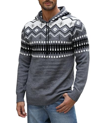 Danfiki Pullover Herren Hoodie Kapuzenpullover Strickpullover Slim Fit Danfiki Pullover Herren Hoodie Kapuzenpullover Strickpullover Slim Fit von Danfiki