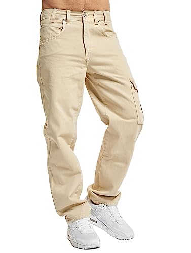 Dangerous DNGRS Jeans Herren Baggys Beige W 32 L 34 von Dangerous DNGRS