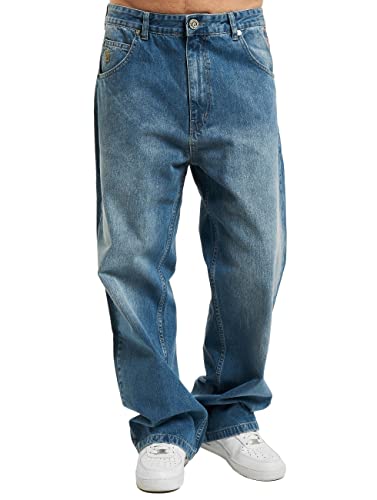 Dangerous DNGRS Jeans Herren Baggys Blau W 32 L 32 von Dangerous DNGRS