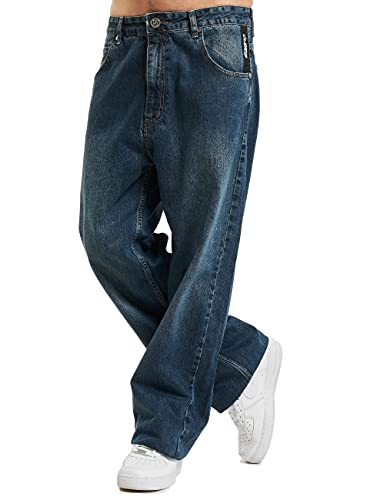 Dangerous DNGRS Jeans Herren Baggys Blau W 50 L 34 von Dangerous DNGRS