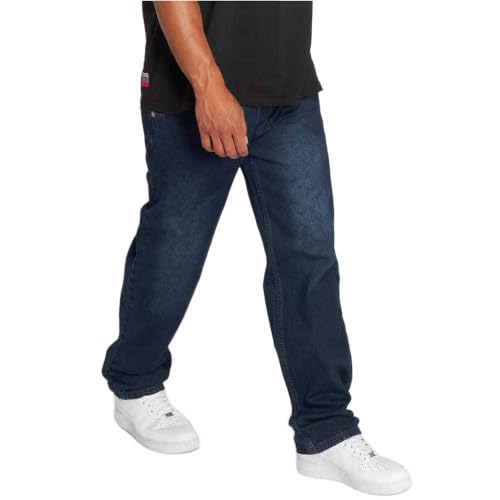Dangerous DNGRS Jeans Herren Loose Fit Jeans Blau 46/34 von Dangerous DNGRS