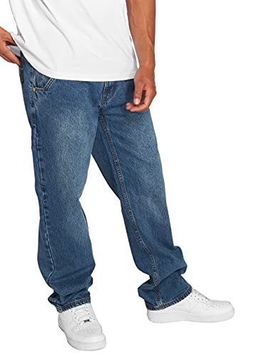 Dangerous DNGRS Jeans Herren Loose Fit Jeans Blau W 32 L 32 von Dangerous DNGRS