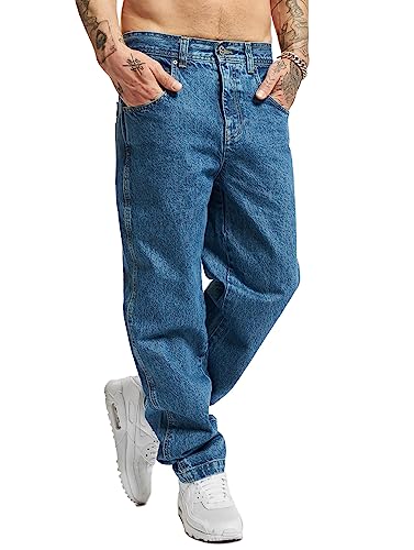 Dangerous DNGRS Jeans Herren Loose Fit Jeans Blau W 36 L 34 von Dangerous DNGRS