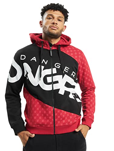 Dangerous DNGRS Oberteile Herren Zip Hoodies Schwarz 2XL von Dangerous DNGRS